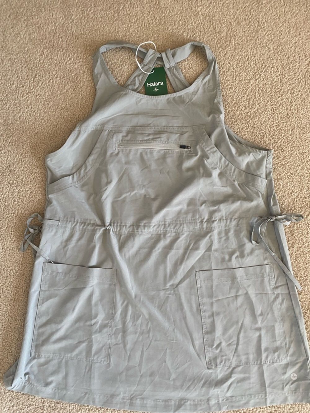 MEDIUM HALARA BACKLESS QUICK DRY MINI ACTIVE DRESS - Picture 3 of 8